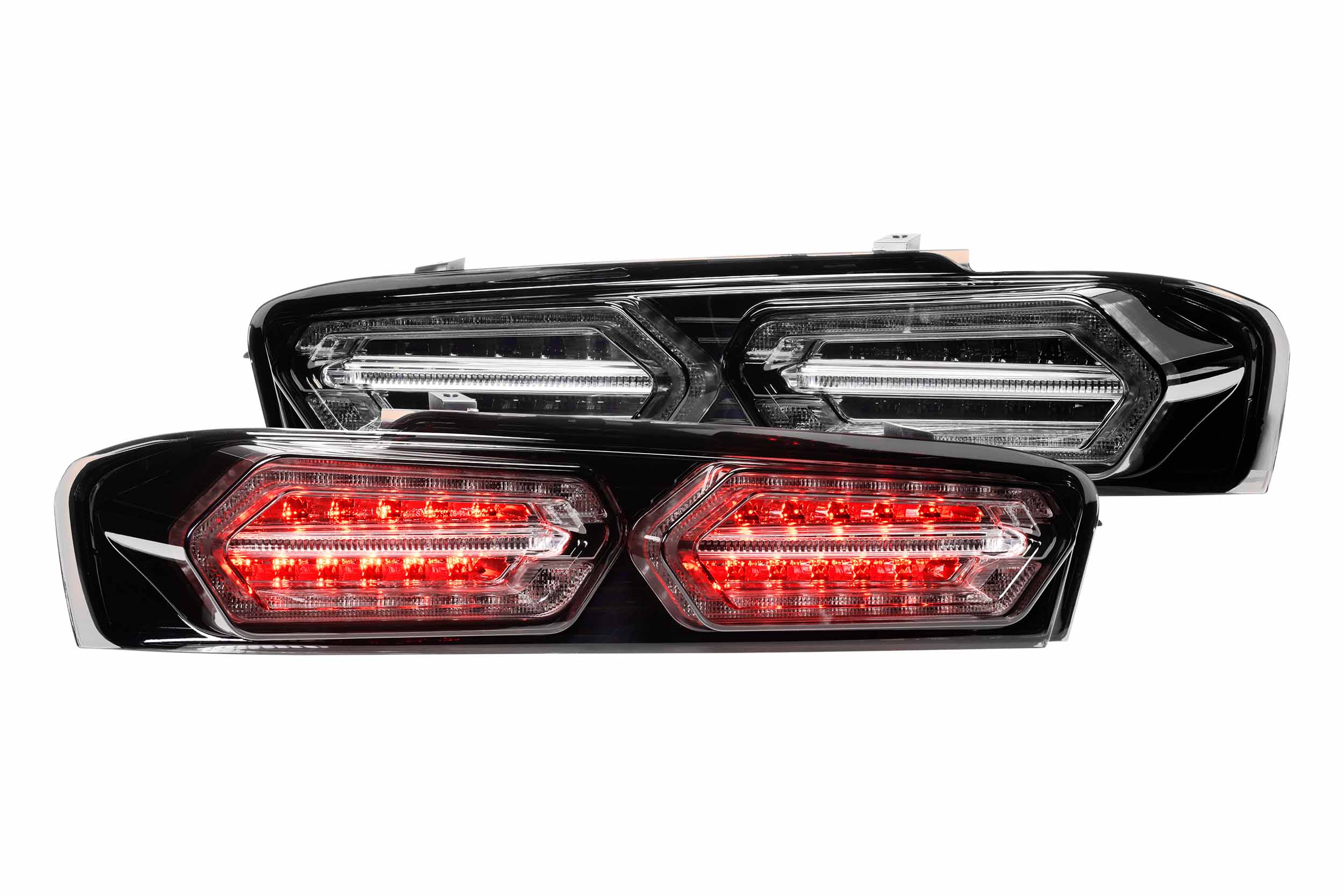 16-18 Chevrolet Camaro XB LED Facelift Tail Lights (Smoked)